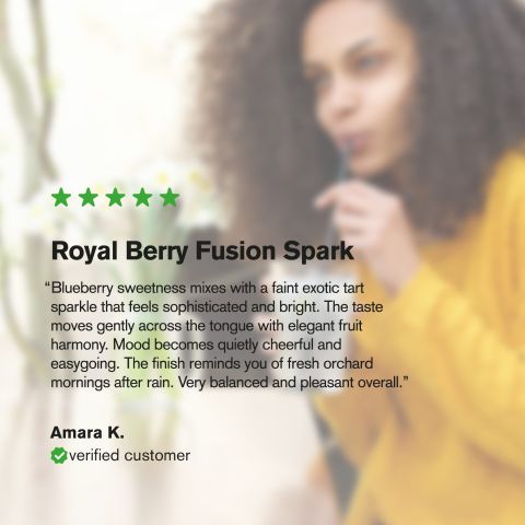 D8 Nano Blueberry & Pomegranate THC Seltzer - 300mg - Fresh - Thumbnail 6