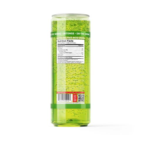 D8 & D9 Nano Neon Green THC Seltzer - 300mg - Fresh - Thumbnail 7