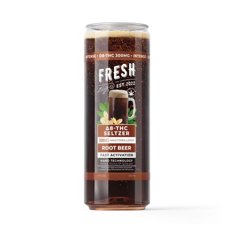 D8 Nano Root Beer THC Seltzer - 300mg - Fresh - Thumbnail 1
