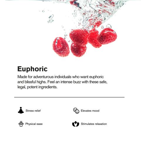 D8 Nano Raspberry THC Seltzer - 300mg - Fresh - Thumbnail 4