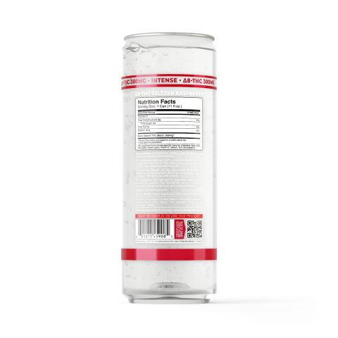 D8 Nano Raspberry THC Seltzer - 300mg - Fresh - Thumbnail 7