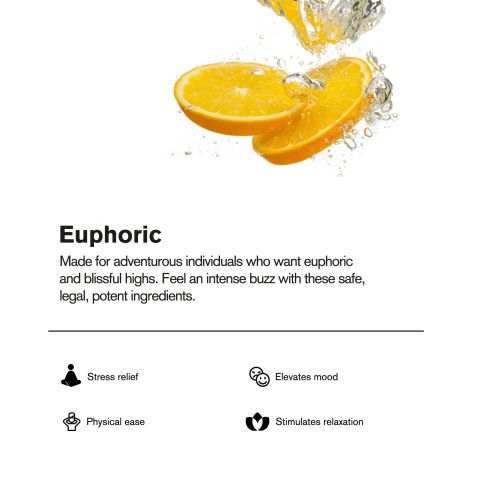 D8 & D9 Nano Orange Candy Pop THC Seltzer - 300mg - Fresh - Thumbnail 4