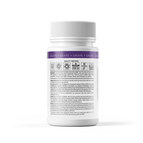 Broad Spectrum CBD Tablets - 1,500mg - Grape - Diamond CBD - 60ct - Thumbnail 9