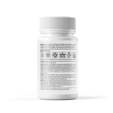 D8 & CBD Isolate Tablets - 35mg - Mixed Berry - Chill Extreme - 60ct - Thumbnail 9