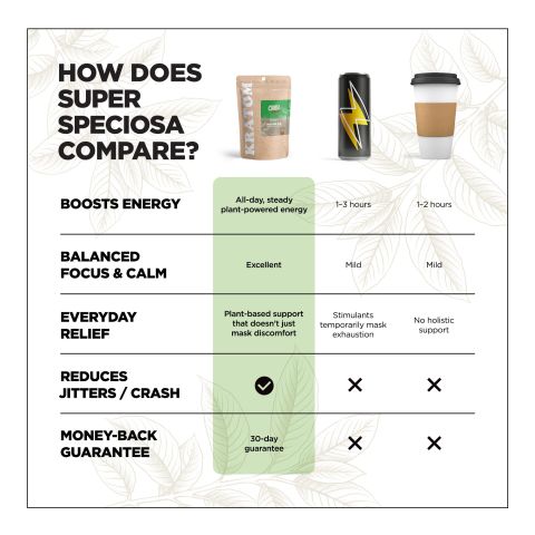 Kratom Powder - 100g - Green Maeng Da - Chill Plus - Thumbnail 3