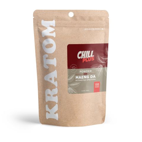 Kratom Powder - 100g - Red Maeng Da - Chill Plus - Thumbnail 2