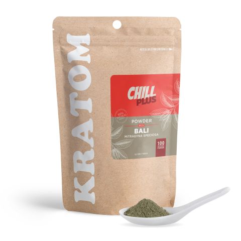 Kratom Powder - 100g - Red Bali - Chill Plus - Thumbnail 1
