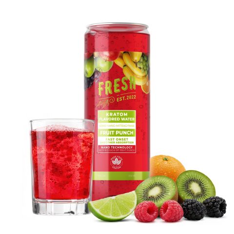 50g Mitragynine & Kratom Nano Juice - Fruit Punch - Fresh - Thumbnail 2