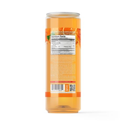 50mg Mitragynine, Nano, Kratom Electrolyte Drink - Orange - Fresh - Thumbnail 7