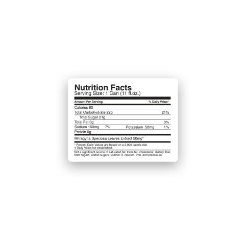 Fresh - Orange Kratom Drink - Mitragynine, Kratom, Nano - 50g - 1ct - Thumbnail 8