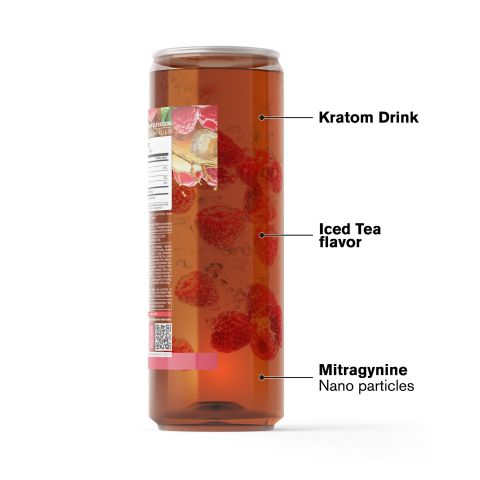 Fresh - Mitragynine & Kratom Nano - Raspberry - Drink - 50g - Thumbnail 3