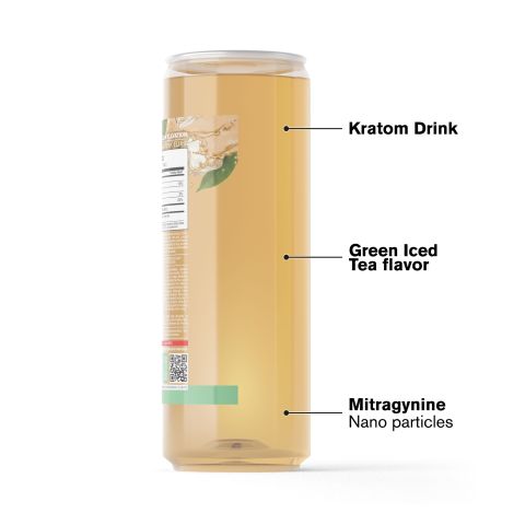 Fresh Kratom Drink - Mitragynine, Kratom Nano - 50g - Thumbnail 3