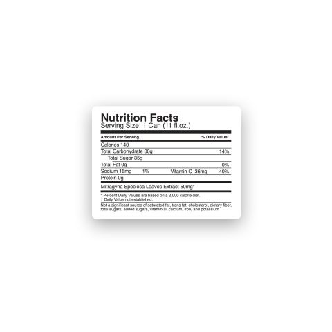 Fresh Kratom Drink - Mitragynine & Kratom Nano - 50g - 1ct - Thumbnail 8