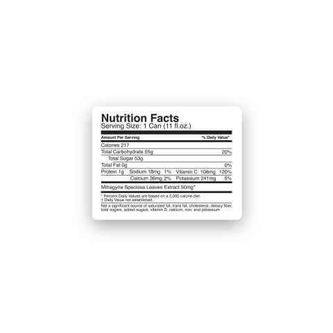 50mg Mitragynine, Nano, Kratom Juice - Grape - Fresh - Thumbnail 8