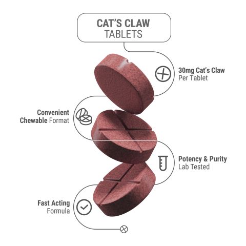 Cat's Claw Tablets - 30mg - Berries - Chill Plus - Thumbnail 5