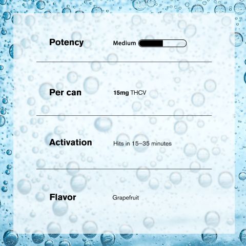 THCV Grapefruit THC Water - 15mg - Fresh - Thumbnail 5