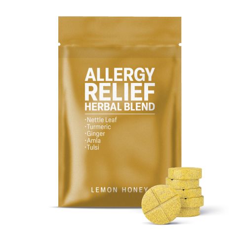 500mg Allergy Relief Tablets - Lemon Honey - Mood Tablets - Thumbnail 2