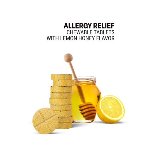 500mg Allergy Relief Tablets - Lemon Honey - Mood Tablets - Thumbnail 4