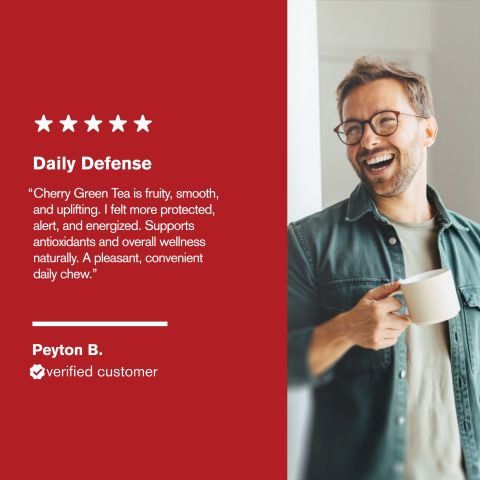 500mg Antioxidant Multi-Herb Tablets - Cherry Green Tea - Mood Tablets - Thumbnail 7