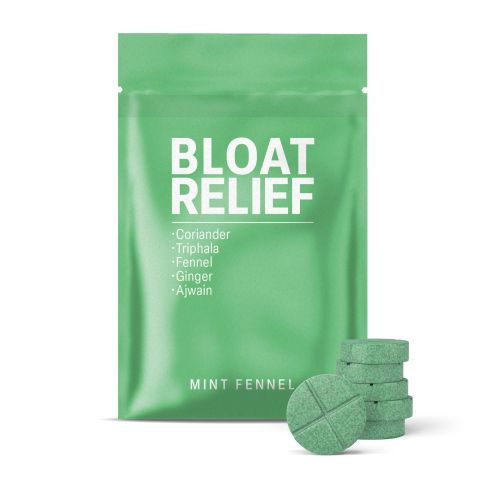 500mg Bloat Relief Tablets - Mint Fennel - Mood Tablets - Thumbnail 2