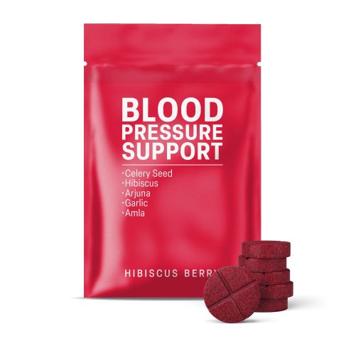 500mg Blood Pressure Support Tablets - Hibiscus Berry - Mood Tablets - Thumbnail 2