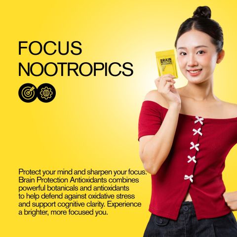 500mg Brain Protection Antioxidants Tablets - Lemon Ginger - Mood Tablets - Thumbnail 6