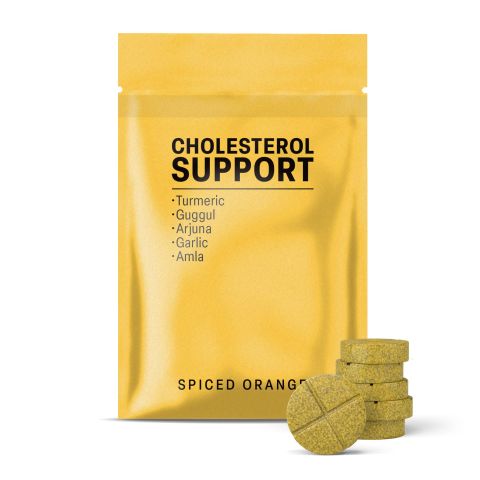 500mg Cholesterol Support Tablets - Spiced Orange - Mood Tablets - Thumbnail 2