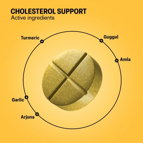 500mg Cholesterol Support Tablets - Spiced Orange - Mood Tablets - Thumbnail 5