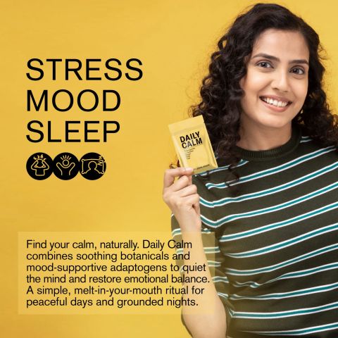 500mg Daily Calm Tablets - Honey Lemon Ginger - Mood Tablets - Thumbnail 6