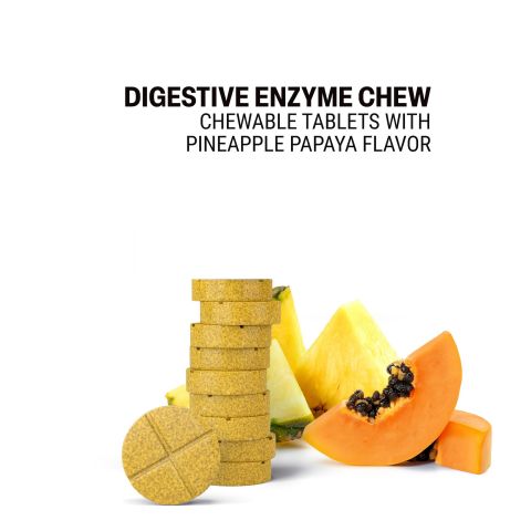 500mg Digestive Enzyme Tablets - Pineapple Papaya - Mood Tablets - Thumbnail 4