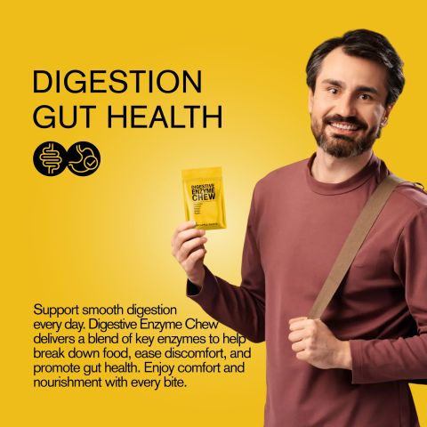 500mg Digestive Enzyme Tablets - Pineapple Papaya - Mood Tablets - Thumbnail 6