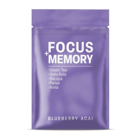500mg Focus + Memory Tablets - Blueberry Acai - Mood Tablets - Thumbnail 3