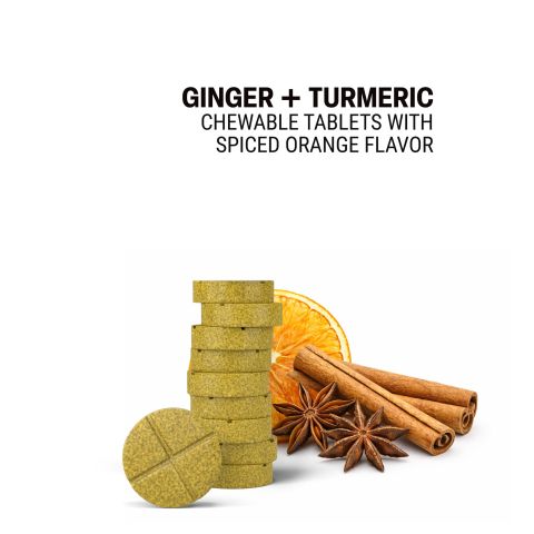 500mg Ginger + Turmeric Tablets - Spiced Orange - Mood Tablets - Thumbnail 4