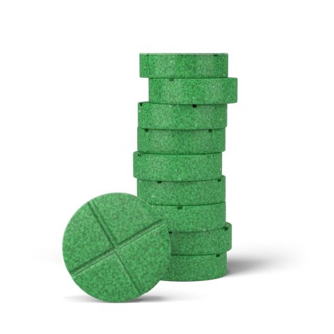 500mg Green Superblend Tablets - Pineapple Mint - Mood Tablets - Thumbnail 1