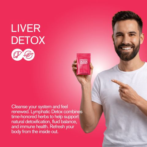 500mg Lymphatic Detox Support Tablets - Pomegranate Lime - Mood Tablets - Thumbnail 6