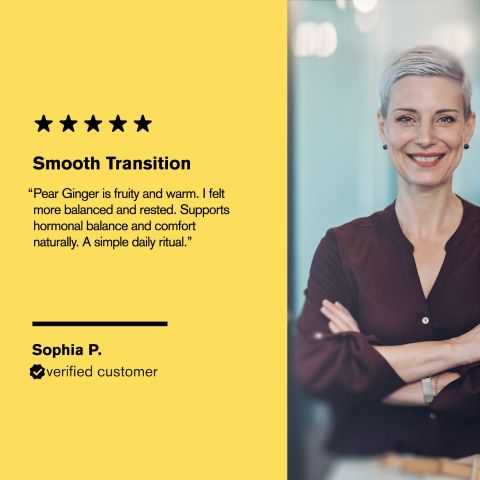 500mg Menopause Support Tablets - Pear Ginger - Mood Tablets - Thumbnail 7
