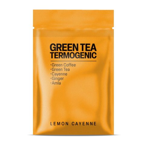 500mg Green Tea Thermogenic Tablets - Lemon Cayenne - Mood Tablets - Thumbnail 3