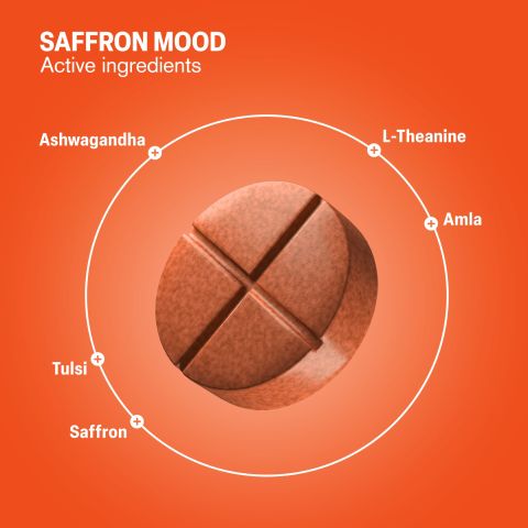380mg Saffron Mood Tablets - Orange Vanilla - Mood Tablets - Thumbnail 5