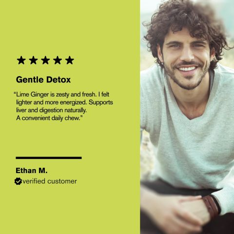 500mg Liver + Digestion Combo Tablets - Lime Ginger - Mood Tablets - Thumbnail 7