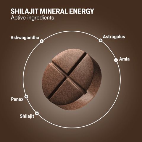 500mg Shilajit Mineral Energy Tablets - Dark Chocolate Mint - Mood Tablets - Thumbnail 5