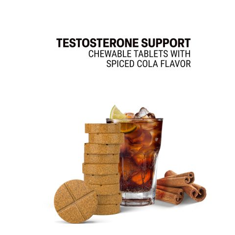500mg Testosterone Support Tablets - Spiced Cola - Mood Tablets - Thumbnail 4