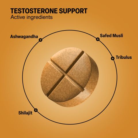 500mg Testosterone Support Tablets - Spiced Cola - Mood Tablets - Thumbnail 5