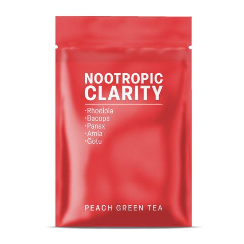 500mg Nootropic Clarity Tablets - Peach Green Tea - Mood Tablets - Thumbnail 3