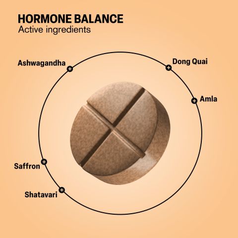 500mg Hormone Balance Tablets - Peach Ginger - Mood Tablets - Thumbnail 5