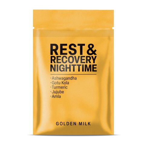 500mg Rest & Recovery Nighttime Tablets - Golden Milk - Mood Tablets - Thumbnail 3