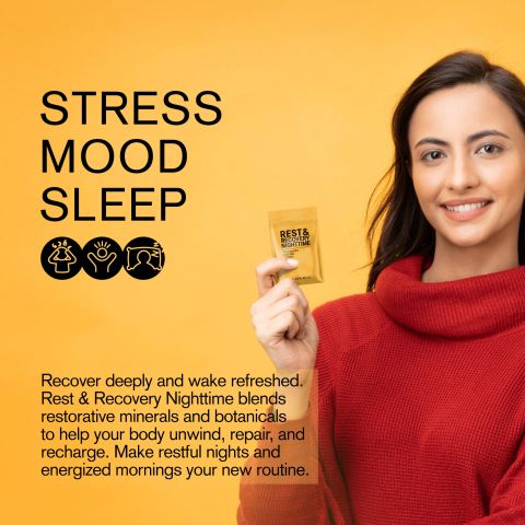 500mg Rest & Recovery Nighttime Tablets - Golden Milk - Mood Tablets - Thumbnail 6