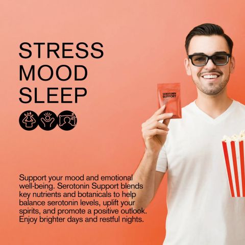 500mg Serotonin Support Tablets - Blood Orange - Mood Tablets - Thumbnail 6