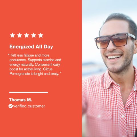 500mg Stamina + Energy Tablets - Citrus Pomegranate - Mood Tablets - Thumbnail 7