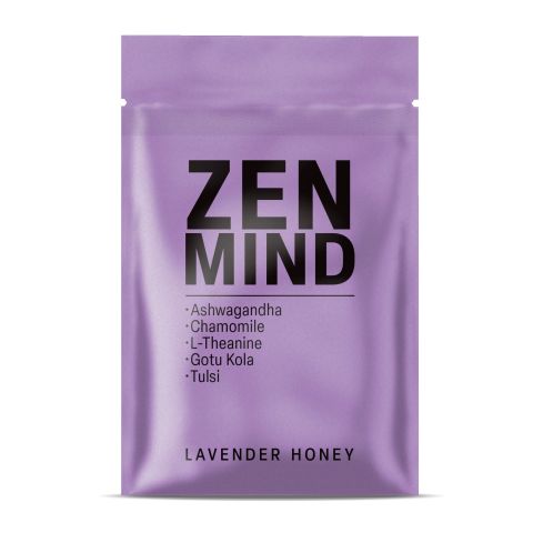 500mg Zen Mind Tablets - Lavender Honey - Mood Tablets - Thumbnail 3