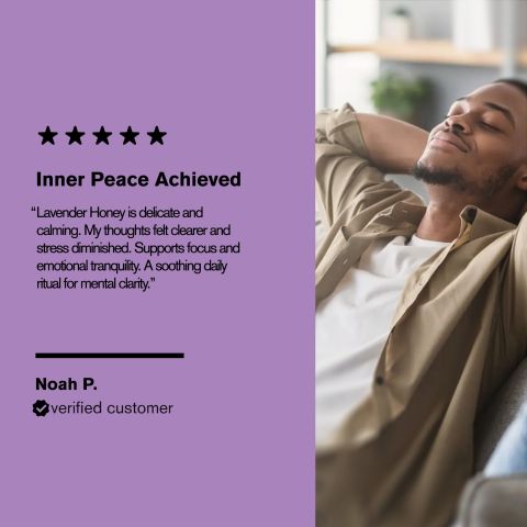500mg Zen Mind Tablets - Lavender Honey - Mood Tablets - Thumbnail 7